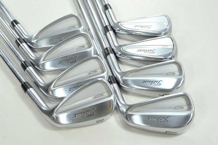 Titleist T150 / T200 Combo 2023 4-PW,48* Iron Set Stiff Flex RH Steel # 199789