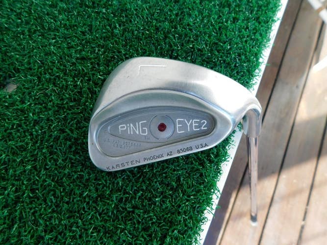 PING EYE2 Maroon Dot Lob Wedge w/ ZZ LITE Stiff Flex - New Grip