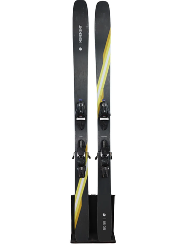 Used 2024 Movement Go 98 Skis (186cm) w/ Atomic Strive 13 Bindings - Excellent