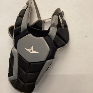 Used All-Star CPCCADV1216 Catchers Chest Protector Black And Grey Intermed 11443-S000196333
