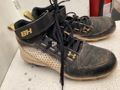 Used Under Armour BH BB/SB Cleats Black Senior 7 11443-S000196334