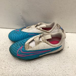 Used Nike PHANTOM SX Soccer Cleats White Junior 01 11443-S000196329