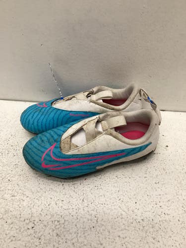 Used Nike PHANTOM SX Soccer Cleats White Junior 01 11443-S000196329
