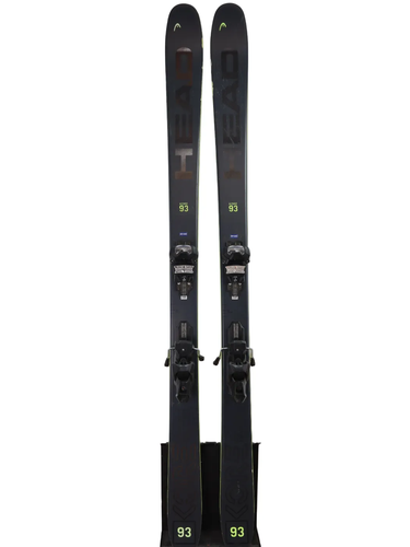 Used 2024 Head Kore 93 Skis (191cm) w/ Tyrolia Attack 11 Bindings - Good
