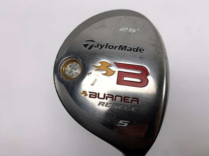 TaylorMade Burner Rescue 2008 5 Hybrid 25* REAX 60g Senior Graphite Mens RH