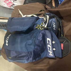 Junior Small CCM Tacks AS-V Hockey Pants (Used)