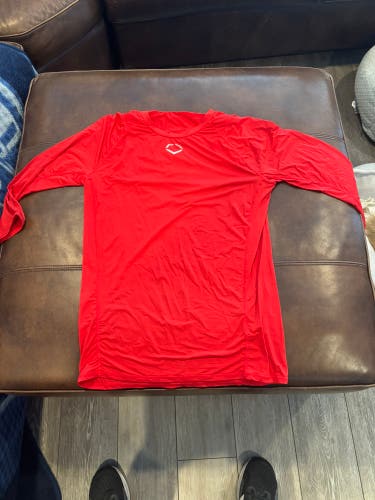 Red Large/Extra Large Men's EvoShield Compression (Used)
