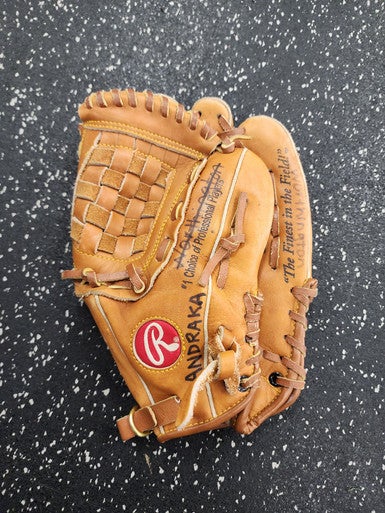 Used Rawlings RBG80F Alex Rodriguez BB/SB Glove RH Throw Brown 10 1/2" 11849-S000030099
