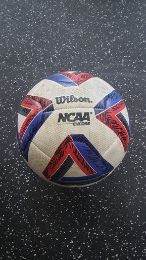 Used Wilson NCAA ENCORE All Size Soccer Ball White 5 11849-S000030089