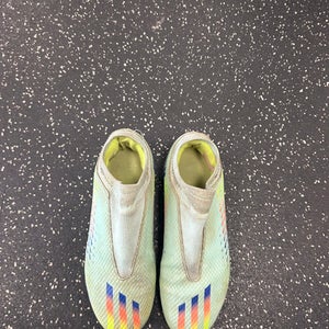 Used Adidas Soccer Cleats Turquoise Junior 04 11849-S000030122