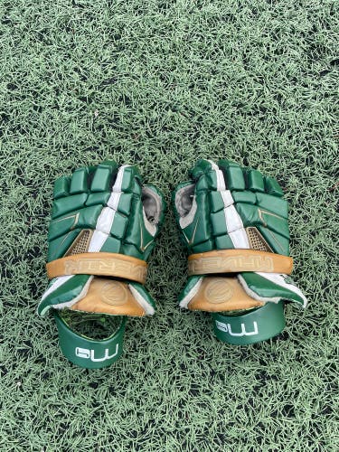 Maverick M4 Gloves - Gold & Green (Retail: $140)