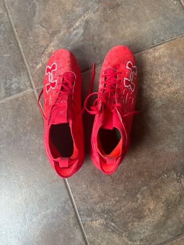Unisex Size 13.0 (W 14.0) Adult Under Armour Low Top (New)