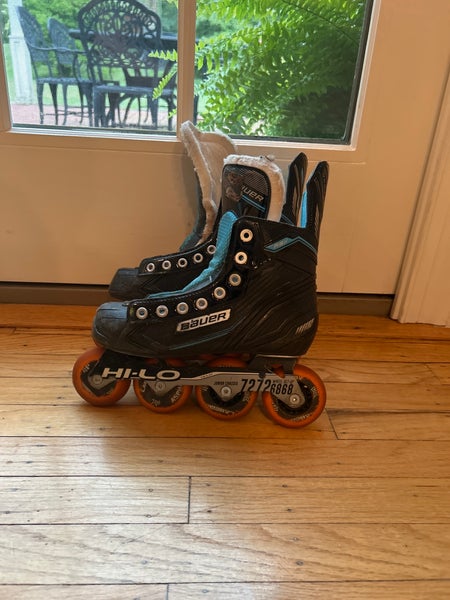 Bauer RSX Inline Skates Regular Width Size 4 (Used)