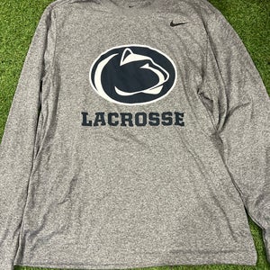 Penn State Lacrosse Large Men's Nike Long Sleeve Shirt (Used)