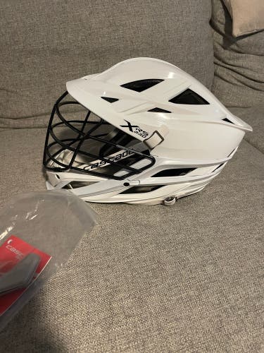 Brand New Cascade XRS Pro Helmet - White (Retail: $389)