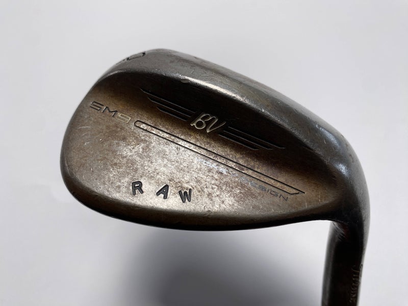 Titleist Vokey SM9 Raw Lob Wedge LW 60* 12 D-Grind KBS Tour C-Taper Mens RH