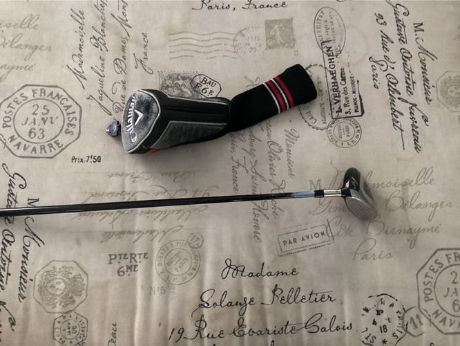 Men's Callaway RAZR X Black Right Handed Fairway Wood Stiff Flex 3 Wood (Used)