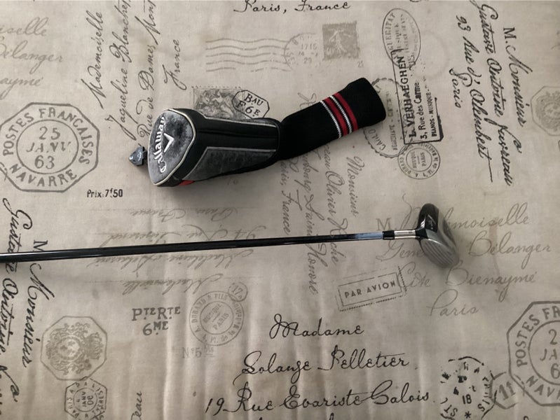 Men's Callaway RAZR X Black Right Handed Fairway Wood Stiff Flex 3 Wood (Used)