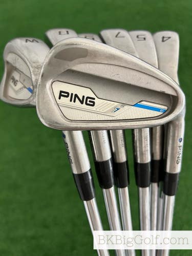 Ping i Series E1 Iron Set 4-W / Ping AWT 2.0 Extra Stiff