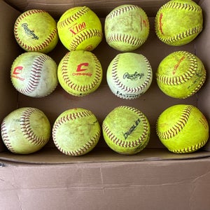 Softball 12 Pack (1 Dozen) (Used)