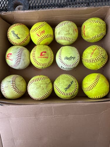 Softball 12 Pack (1 Dozen) (Used)