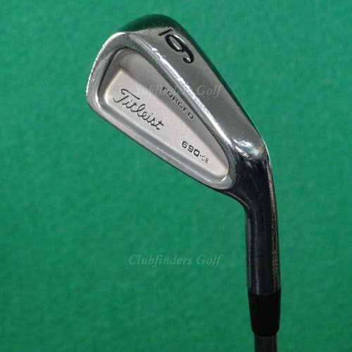 Titleist 690.CB Forged Single 6 Iron True Temper Dynamic Gold S300 Steel Stiff