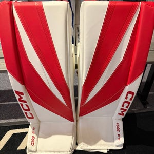 32"  2024 CCM Axis F9 Goalie Leg Pads  (New)