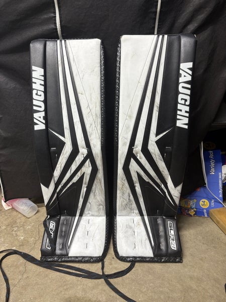 35"  2024 Vaughn SLR4 Pro Carbon Goalie Leg Pads Pro Stock (Used)