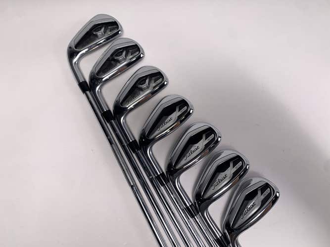 Titleist T300 2021 Iron Set 5-PW+GW True Temper AMT R300 Red Regular LH