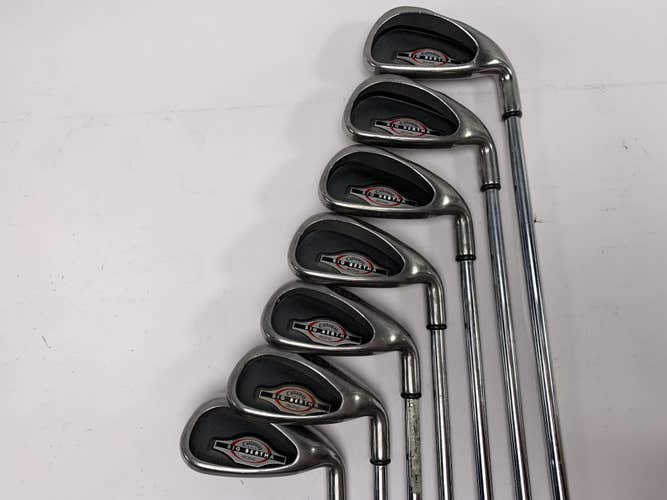 Callaway Big Bertha 2002 Iron Set 4-PW Uniflex Steel Mens RH
