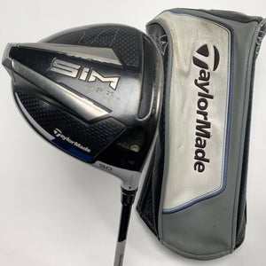TaylorMade SIM MAX Driver 9* Diamana Limited 60g Extra Stiff Graphite Mens RH HC