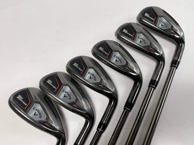 Callaway Big Bertha 2015 Iron Set 6-PW+SW UST Mamiya Recoil 460 F3 Regular RH