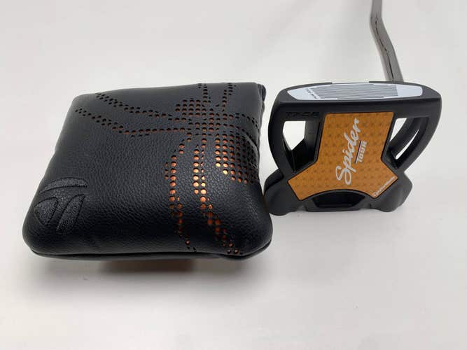 TaylorMade Spider Tour Black Counter Balance Double Bend Putter 36" RH HC NEW