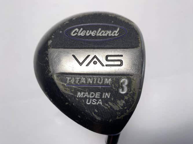 Cleveland Vas 3 Fairway Wood 15* Stiff Graphite Mens RH