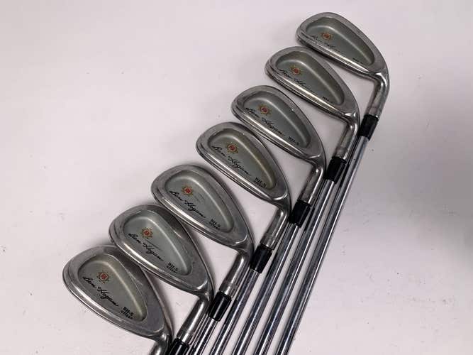 Ben Hogan BH-5 Iron Set 4-PW Apex Edge 4 Stiff Steel Mens RH