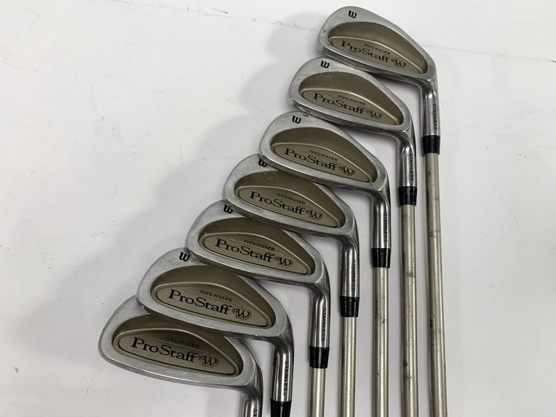 Wilson Pro Staff OS Iron Set 4-PW Ladies Graphite Womens RH