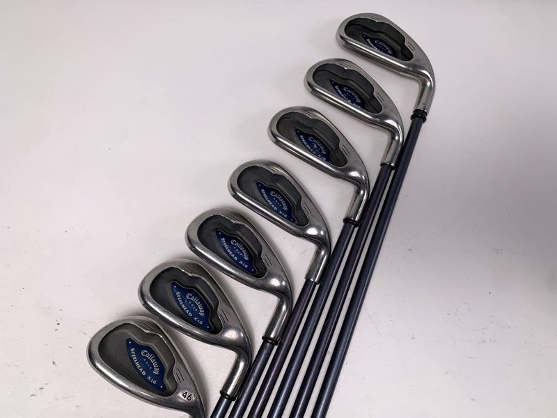 Callaway X-16 Iron Set 4-PW System CW75 Regular Graphite Mens RH