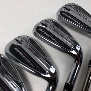 Callaway Big Bertha 23 Iron Set 6-PW+GW+SW RCH 45 45g Ladies RH