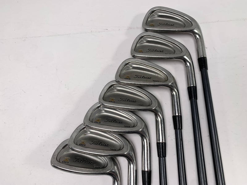 Titleist DCI 981 Iron Set 3-PW Select Regular Graphite Mens RH-No 5 Iron