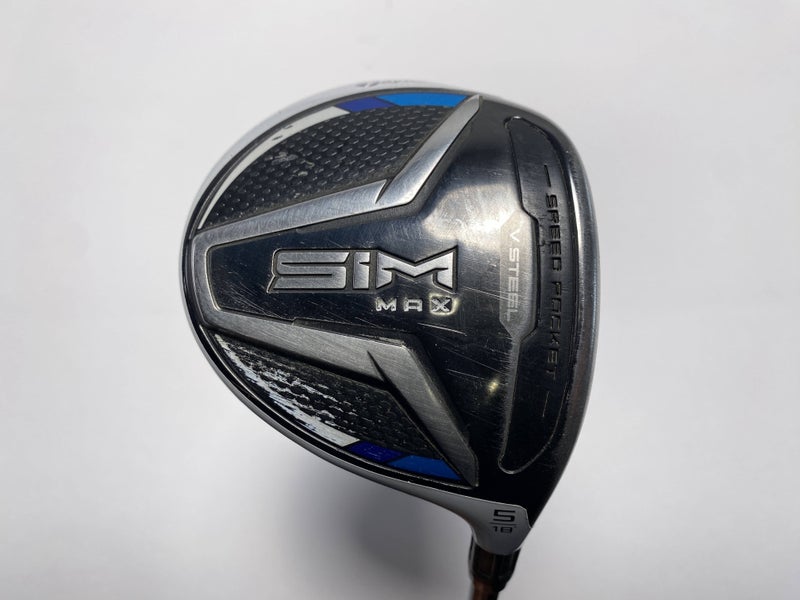 TaylorMade SIM MAX 5 Fairway Wood 18* Fujikura Ventus Blue 5R Regular RH