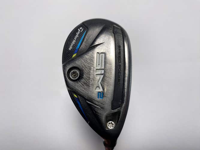TaylorMade SIM2 Rescue 4 Hybrid 22* Tensei Blue Raw AV Series 70g Regular RH