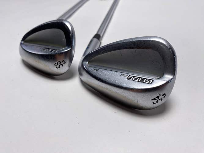 Ping Glide 2.0 Wedge Set 54* 12
| 58* 10 Blue Dot 1* Up AWT 2.0 Mens RH