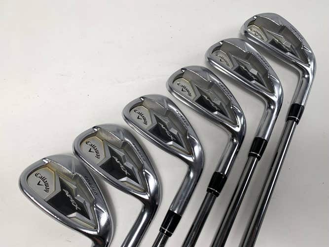 Callaway Apex 19 Iron Set 5-PW Catalyst 5.5 60g Regular Graphite Mens RH