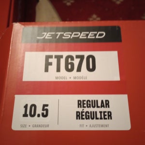 * Unused* CCM JetSpeed FT670 Hockey Skates Regular Width 10.5 (New)