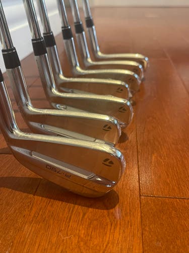 Men's 2025 TaylorMade P790 Right Handed Iron Set Stiff Flex  (New)