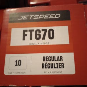 *Unused* CCM JetSpeed FT670 Hockey Skates Regular Width 10 (New)