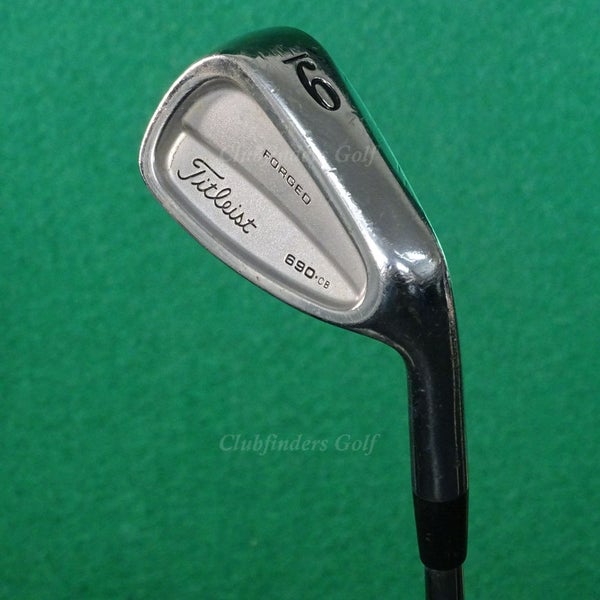 Titleist 690.CB Forged Single 9 Iron True Temper Dynamic Gold S300 Steel Stiff