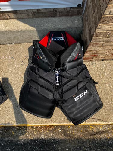 Senior Large CCM CCM Pro Hockey Goalie Pants (Used)