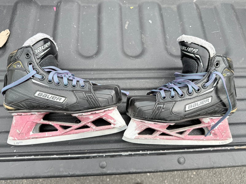 Bauer Supreme S29 Hockey Goalie Skates  Size 3.5 (Used)