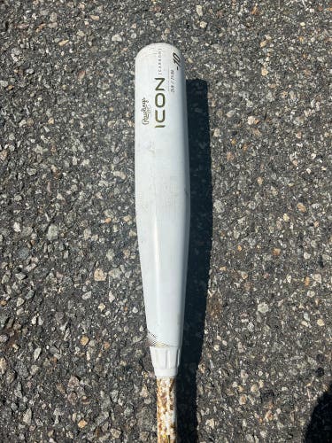 2024 Rawlings Icon Composite USSSA Certified Bat (-10) 19 oz 29" (Used)
